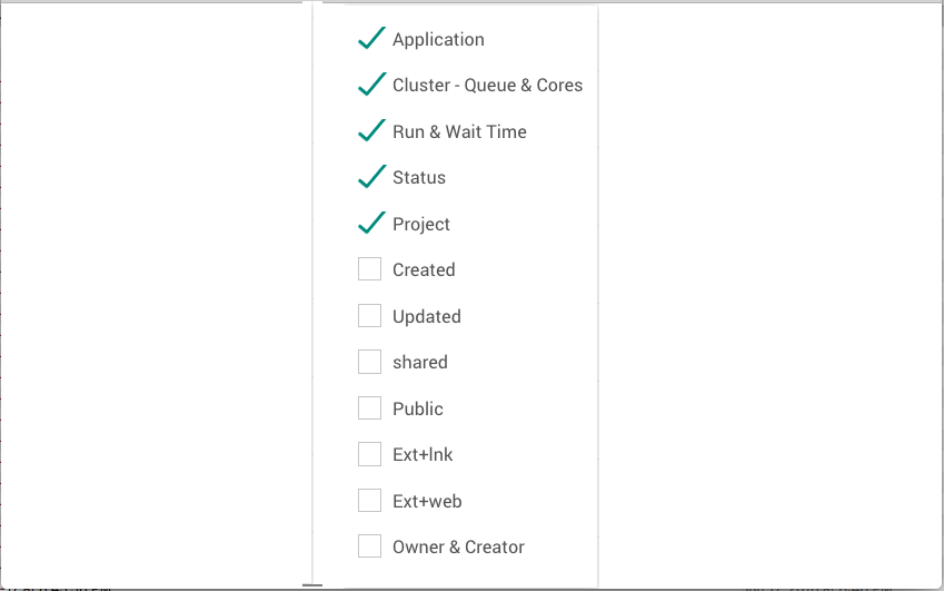 Jobs Specific Properties