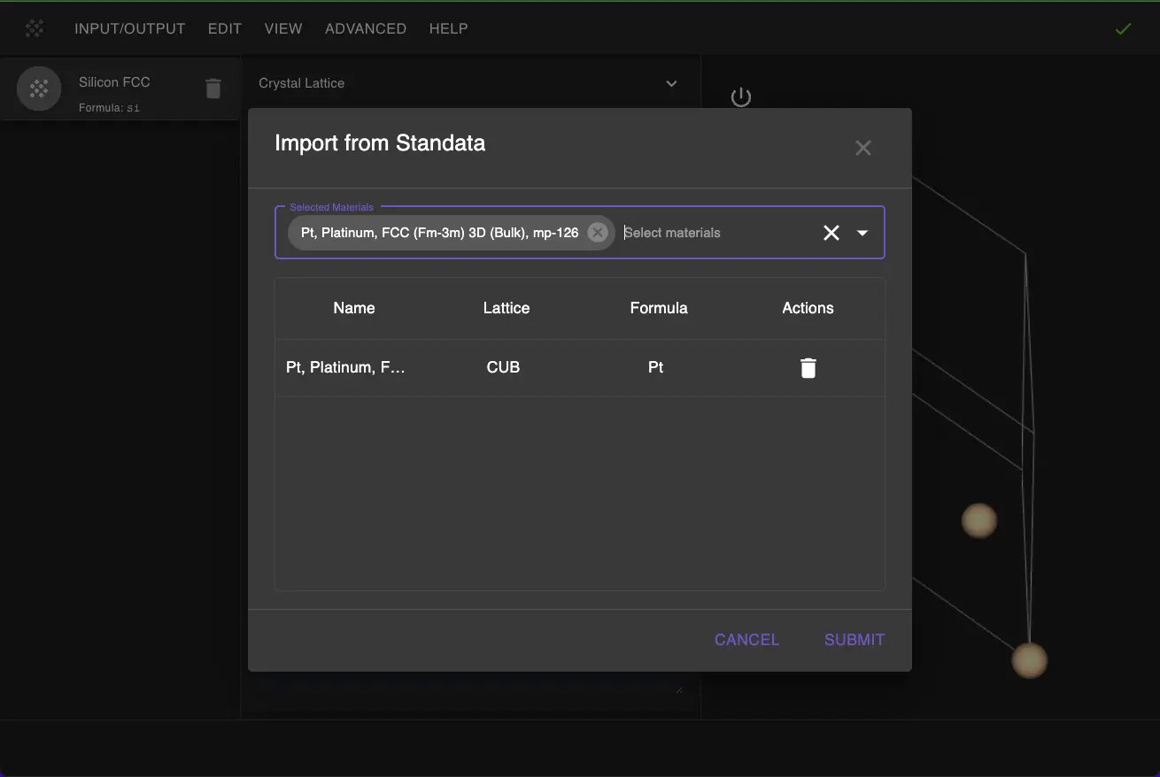 Standata Import Standata Import
